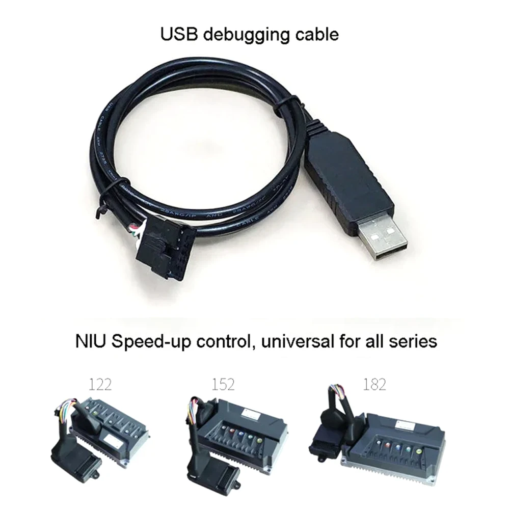 Electric Scooter Lingbo Controller USB Debugging Cable Port Charge For Niu u m n Series Control Data Cable