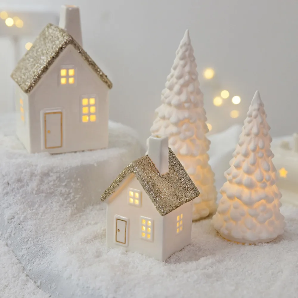 Seramik Ev Biblo: Christmas Dekorasyonu İçin Yaratıcı ve Güçlü Bir Seçim