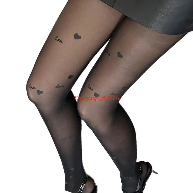 

PXPB Fashionable Love Sheer колготки 40D мягкие нейлоновые трусики без защитывающих чулок для талии для платьев юбки