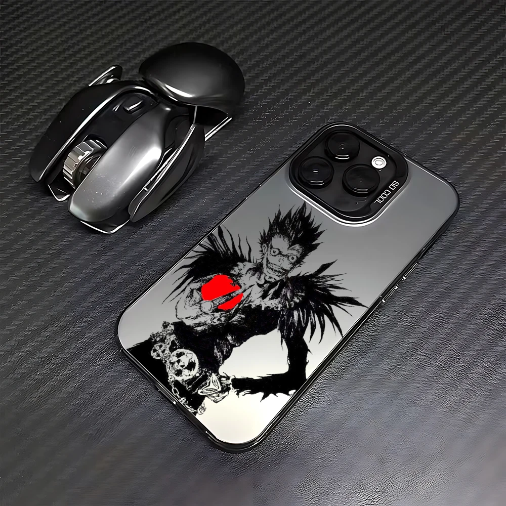 Anime Death Note Case for Xiaomi Redmi A1 13C 9C 9T Note 7 8 9 9S 10 11 12 13 Pro K60 Ultra 4G 5G Matte Shockproof Back Cover