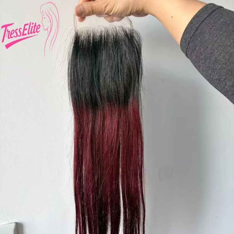 

5x5 кружевная застежка # 1b99j Прямые человеческие волосы 10-22 дюйма, предварительно выщипанные детские волосы, бразильские девственные волосы Remy, плотность 180%, подходит для женщин