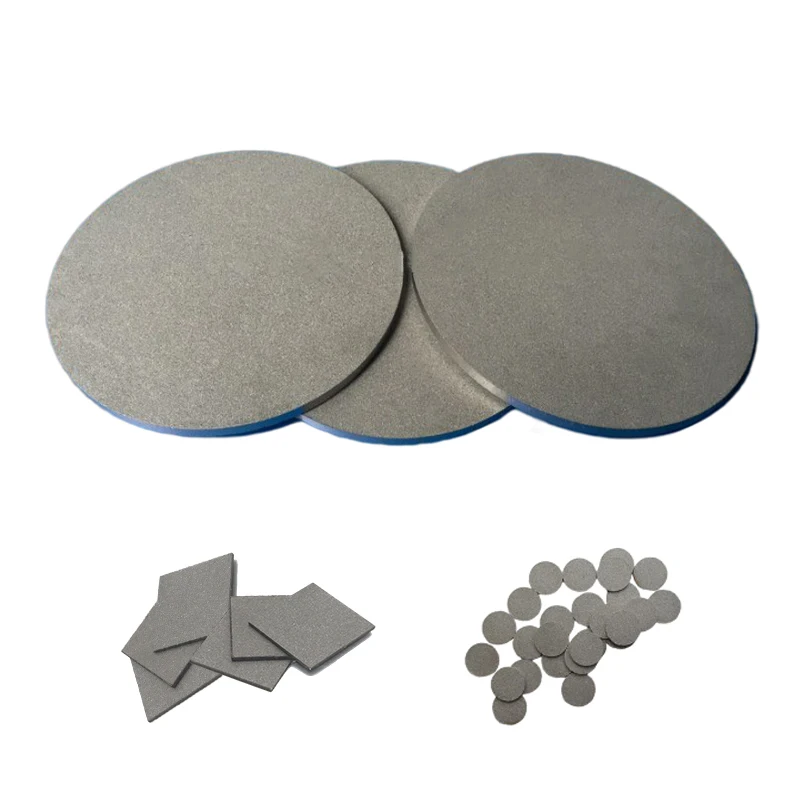 Porous foam Titanium Plate Microporous Powder Sintered Ti Disc Sheet Water Electrolysis Filtering Metal Materials Experiment