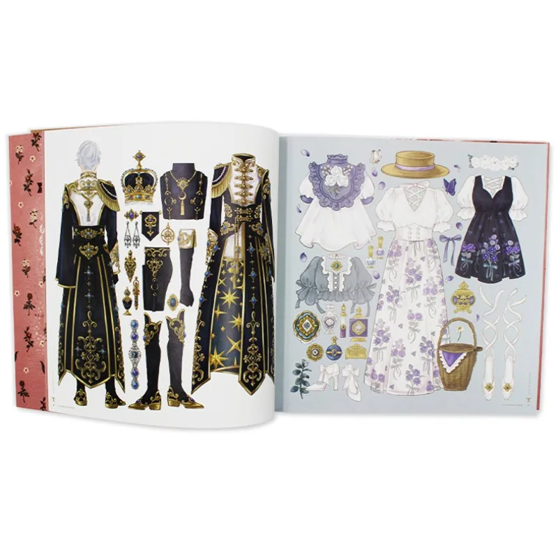 Coloring Book Suzuran Street Clothing Store Original Color Illustrations Fouatons Depicting Fashionable Clothing Kawaii