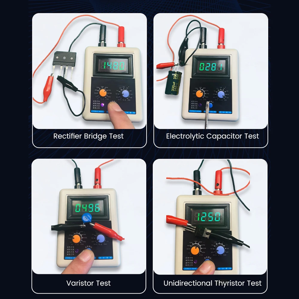 0V-3500V Tester IGBT Tester napięcia tranzystorowego Dioda MOS Trioda MOV LED Tester napięcia wytrzymania tranzystora