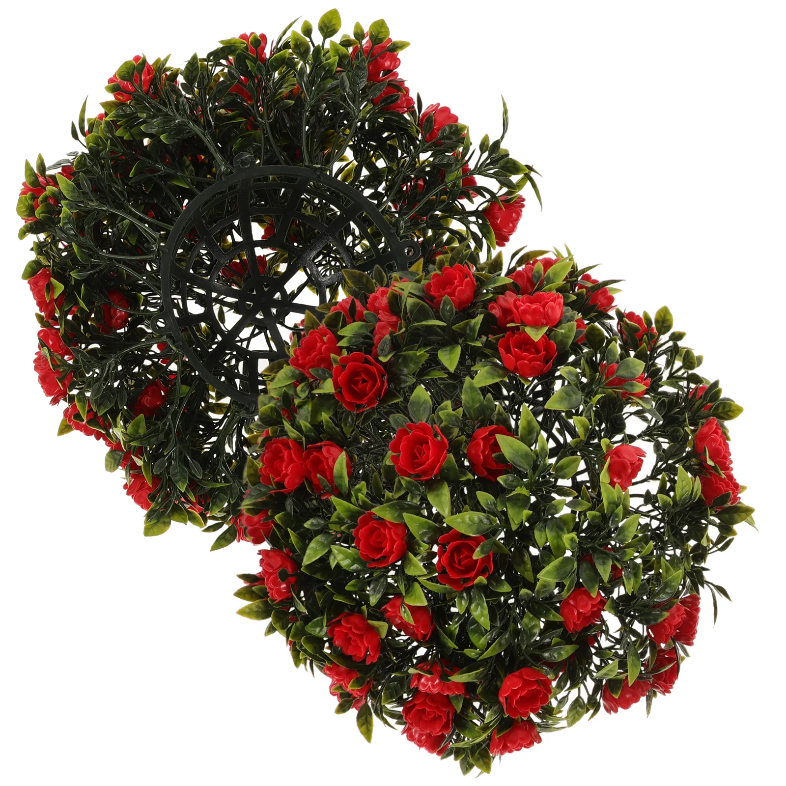 

Artificial Topiary Balls Simulation Plant Decorative Ceiling Ornaments Plastic Eucalyptus Home Wedding Party Christmas Greenery