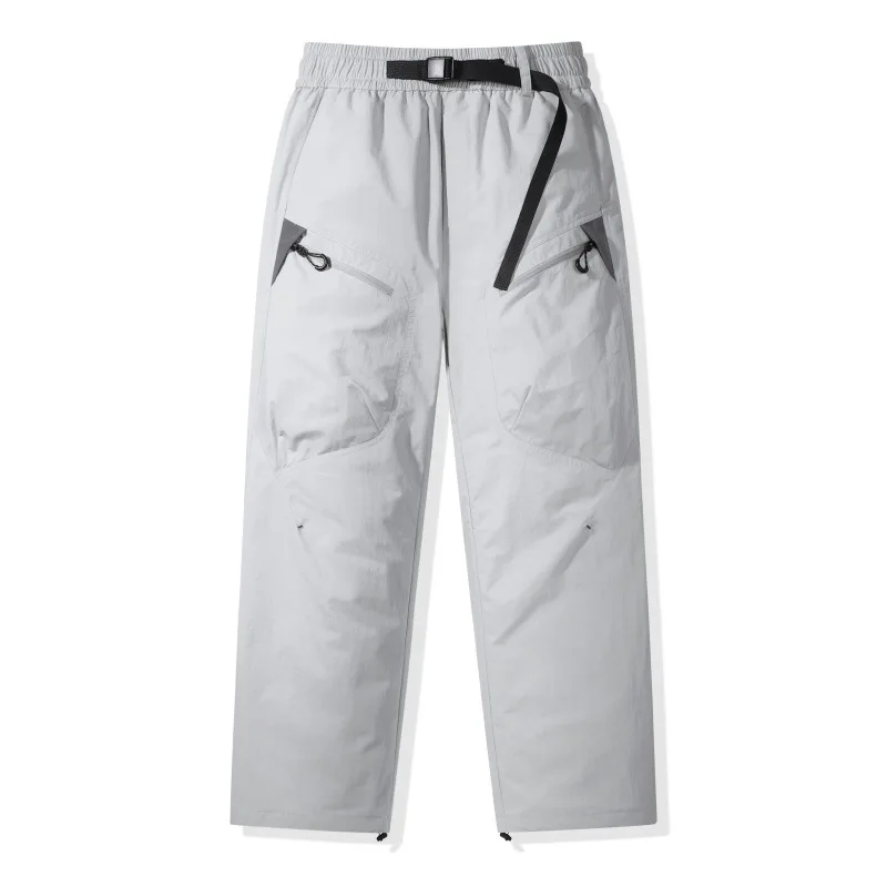 

2026 men's new outdoor down pants, removable liner down pants
