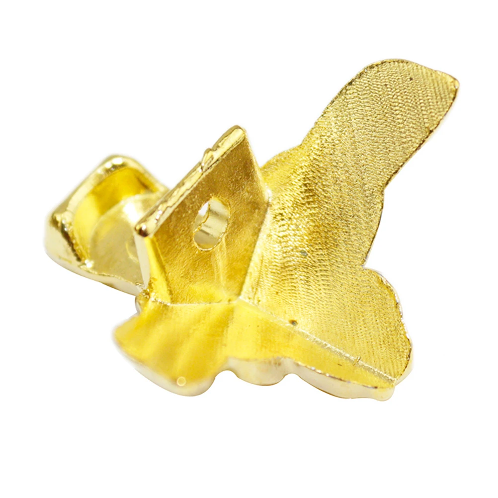 8 pièces Golden Rose Vintage en alliage de Zinc meubles jambes pieds de remplacement pour canapé-lit chaise Protection bureau à domicile