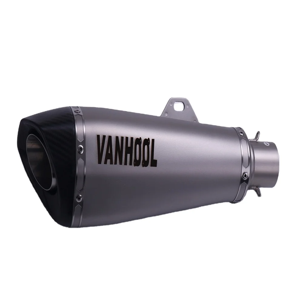 

STLF Stock Universal Titanium Carbon Fibre Stainless Steel Motorcycle Universal Exhaust Muffler Exhaust Pipe Motorcycle Parts