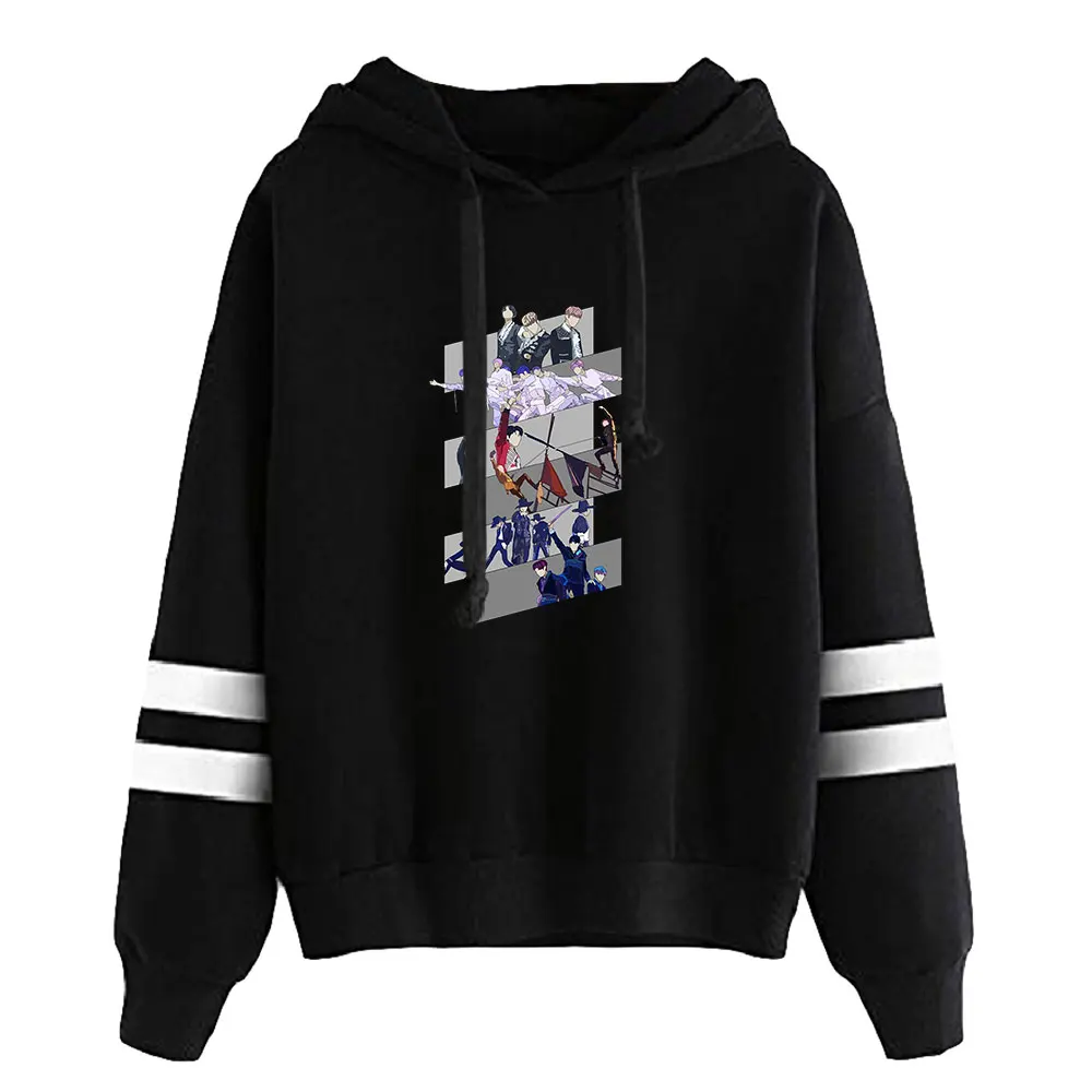 Kpop The Boyz Merch Unisex Pocketless Parallel Bars Mouwen Sweatshirts Heren Vrouwen Hoodie Casual Stijl Kleding