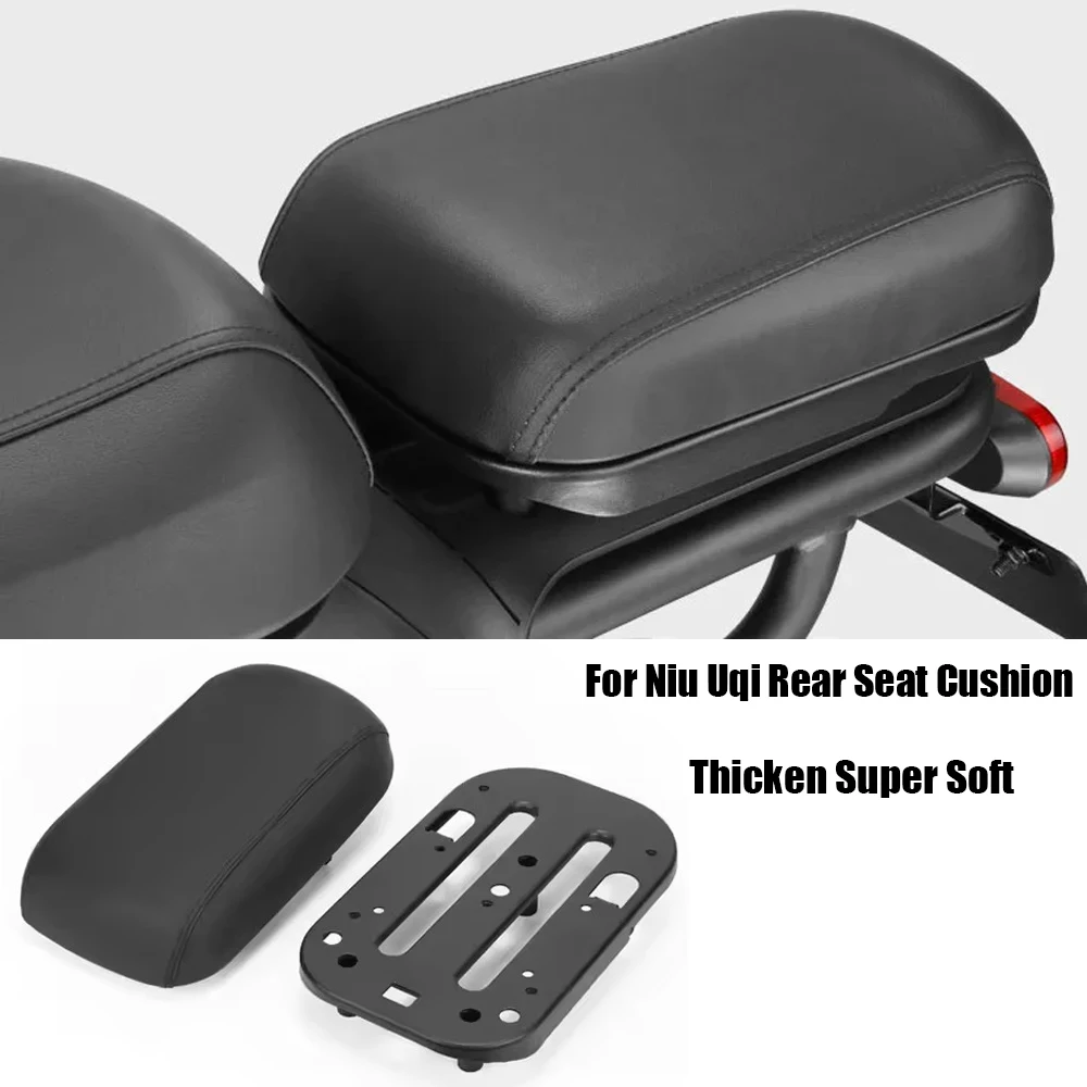 

For Niu Uqi Rear Seat Seat High Quality Thicken Super Soft Comfortable Uqi Parts Cushion Electric Bike Passenger Accessories