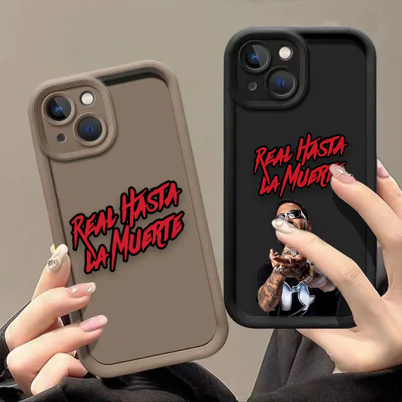 A-Anuel AA Real Hasta La Muerte Phone Case For OPPO A5 A3X A5X A54 A57 A58 A72 A53 A73 A74 A92 A93 A94 A98 FIND X3 X5 X8 Cover