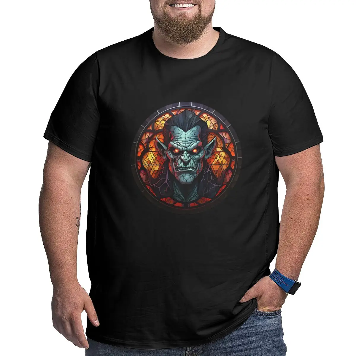 

Skull Funny Big Size Men's T-shirt Short Sleeve Plus Size T Shirts for Big and Tall Man Oversized Top Tees Clothing 1XL-6XL