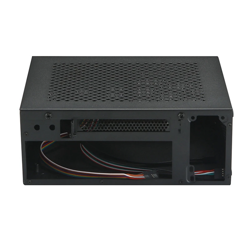 A09 HTPC Computer Case Mini ITX Gaming PC Chassis Desktop Chassis USB3.0 Type-C Computer Case Home Computer Case Black-DTB3 - view 4