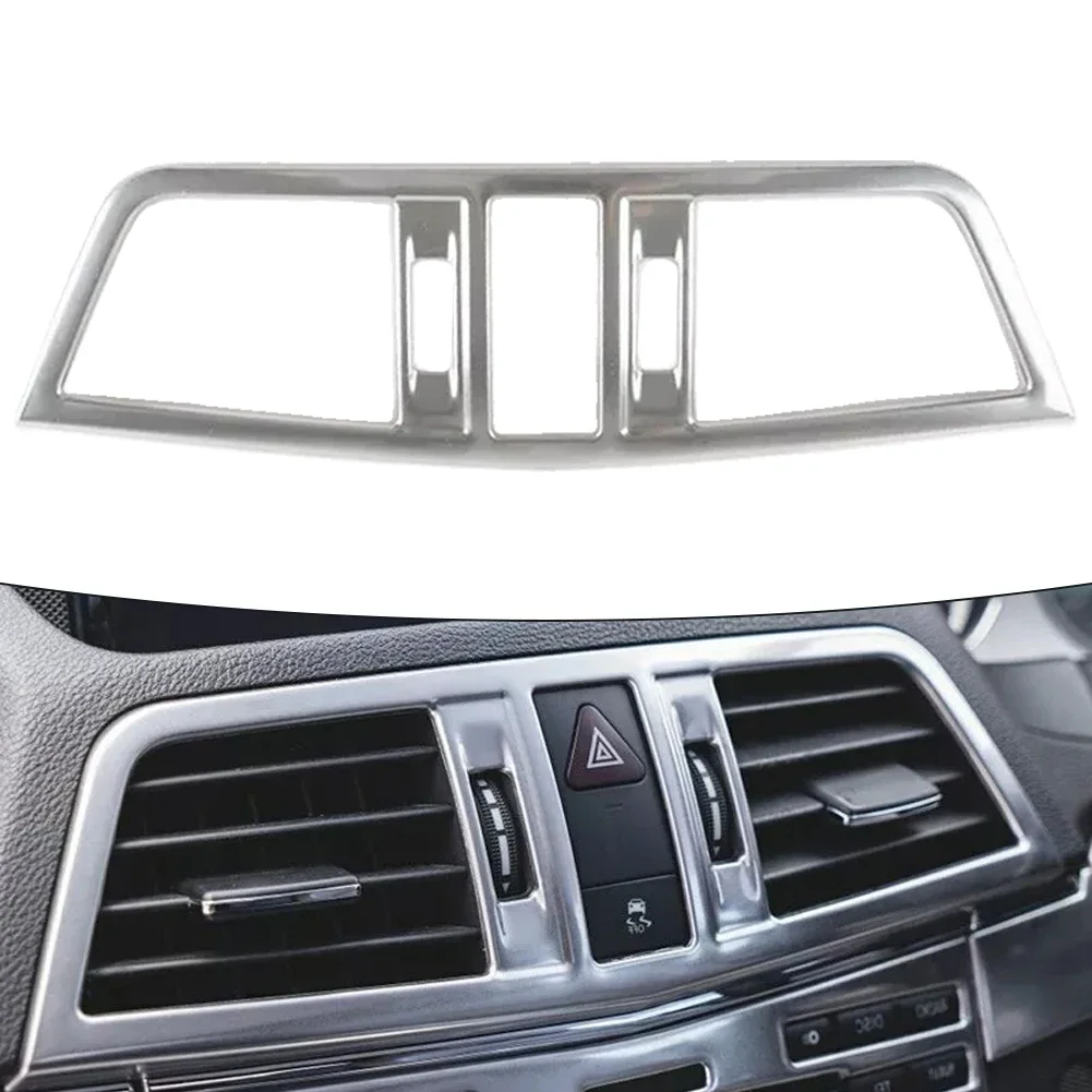 Car Water Cup Holder Chrome Plating Strip Trim Ring For Mercedes For Benz E Class For Coupe W207 C207 2009-2013 Cup Holder Frame - Image 2