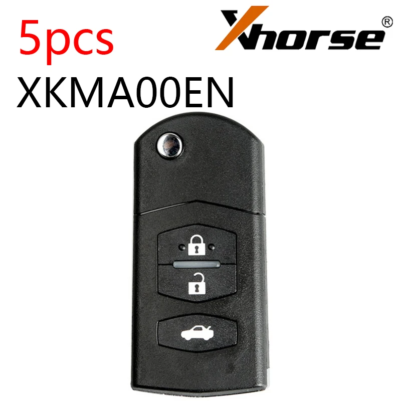 

Xhorse VVDI2 for Mazda Type XKMA00EN Universal Remote Key Fob 3 Buttons for Mazda Type for VVDI Key Tool 5 Pcs/lot