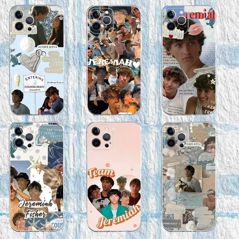 

Jeremiah Fisher G-Gavin Casalegno Case For iPhone 17,16,15,14,13,12,11 Pro,Max,Plus,X,XS,XR,SE4,E Mini Transparent Soft Cover