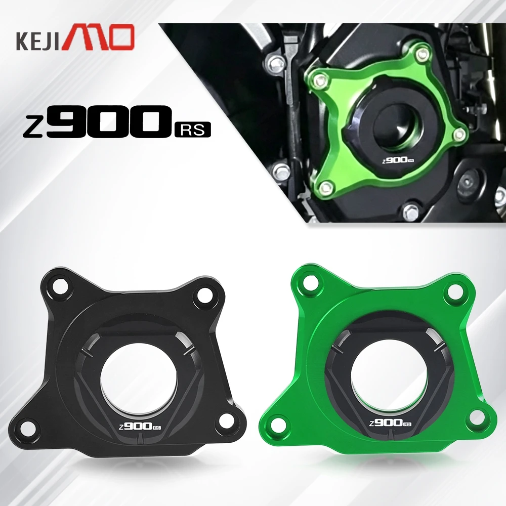 Motorcycle Accessories CNC Engine Stator Starter Cover Frame Slider Protector For Kawasaki Z900 Z900RS Z 900 RS 900RS 2017-2023
