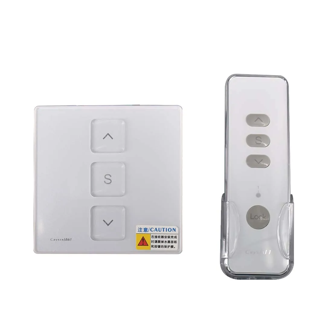 

Smart Wireless Window Opener Remote Controller DC24V Maximum Output Power 96W Crystal Screen Curtain Control