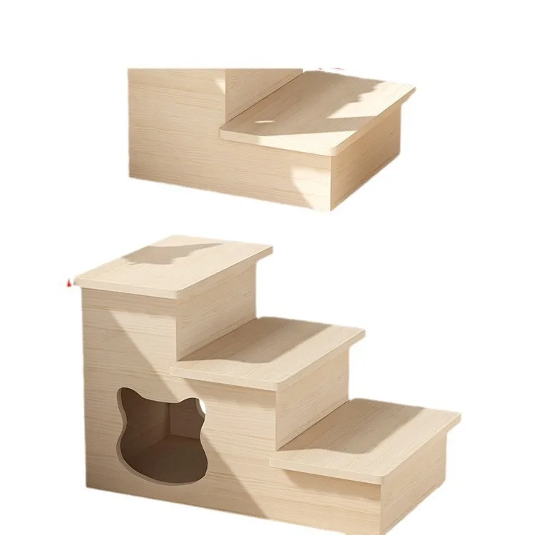 Pet Stairs Small Steps Dog Stairs Dog Bed Climbing Bed Ladder Bedside Small Stairs Puppy Cat Climbing Ladder