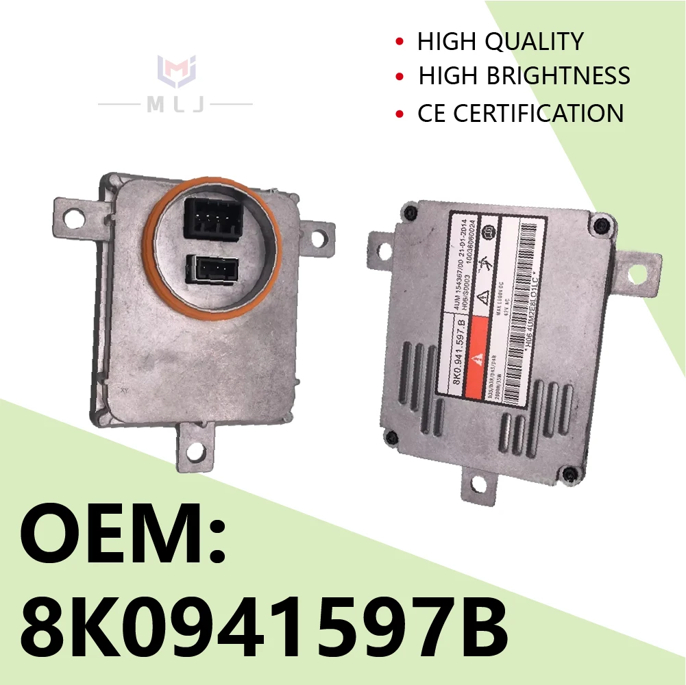 

8K0941597B For VW Passat Jetta Golf Audi A3 A4 A8 A7 Q5 Q7 2008-2011 HID Headlight Ballast Control Module Car Accessories