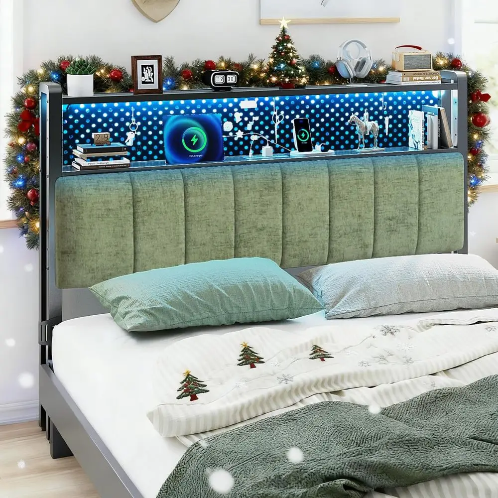 Green Full-Size Bed…