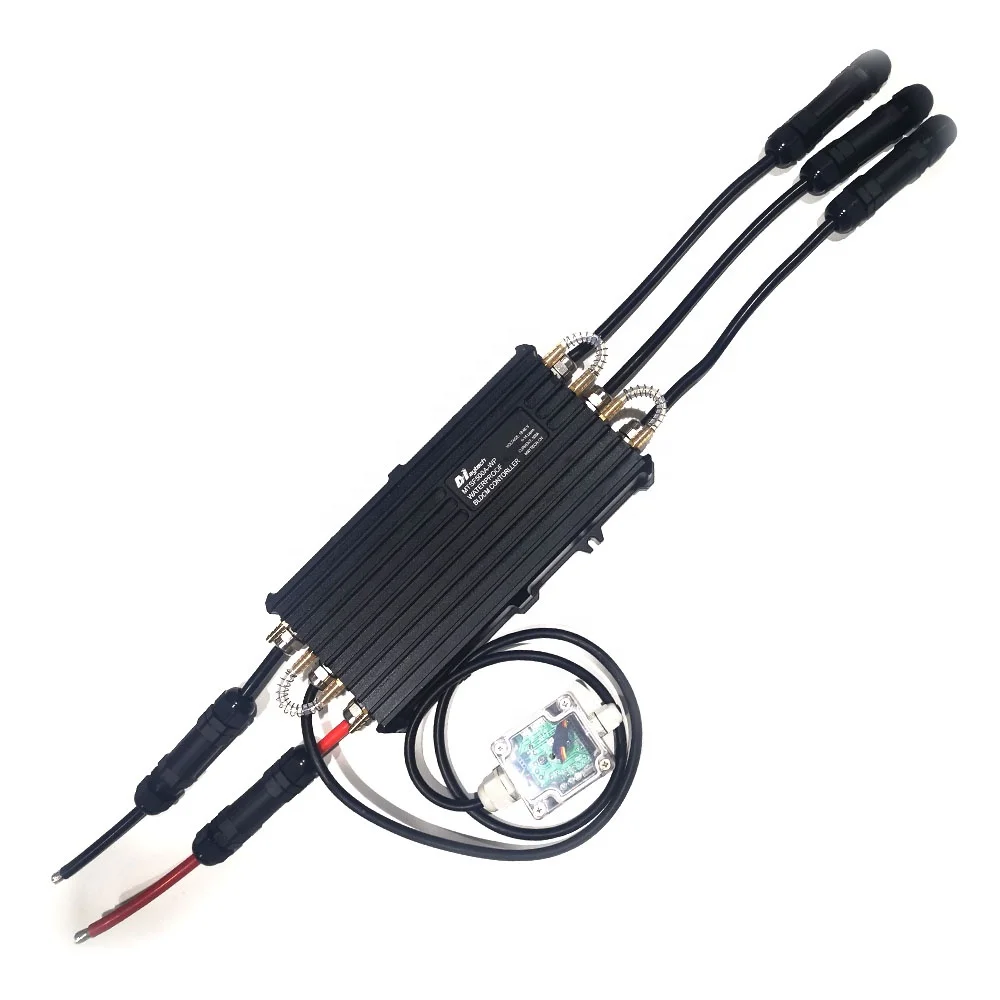 Maytech 500A Waterproof ESC Controller Watercooling Tube Built In 75V To 5V DC-DC For Powerful Surfboard Boat  MTSF500A-WP