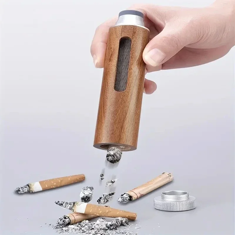 1PC Car mounted ashtray portable ashtray no dropping ashtray lazy person cigarette holder, driving smoking Soot Organizer