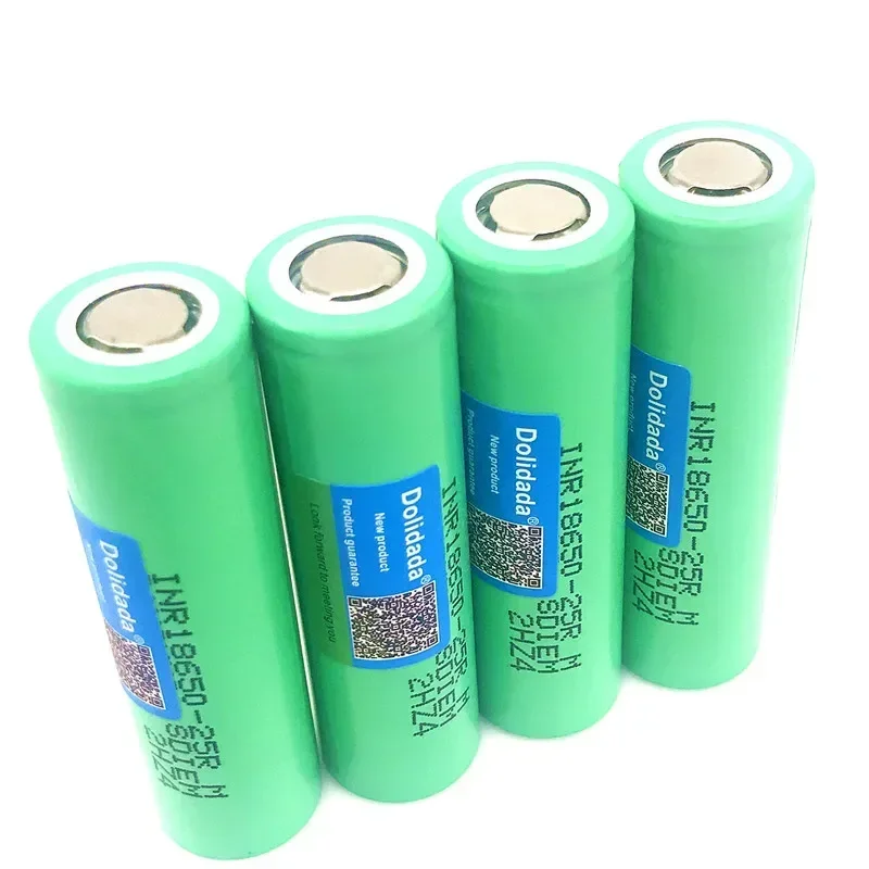 Tournevis, batterie au lithium 3.6V inr18650  2500mah 20A, équipement correspondant, lampe de poche