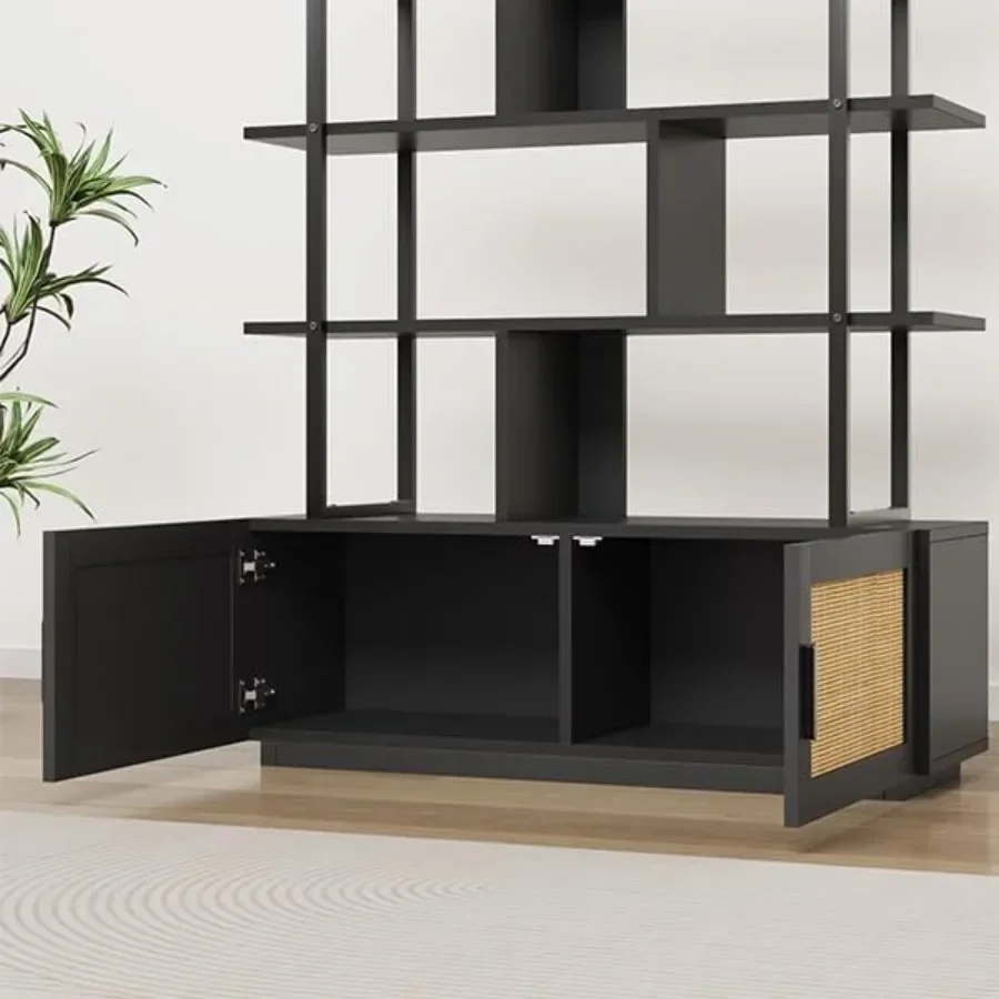 5-stöckiges Rattan-Bücherregal – Storage Bewertung und Preis