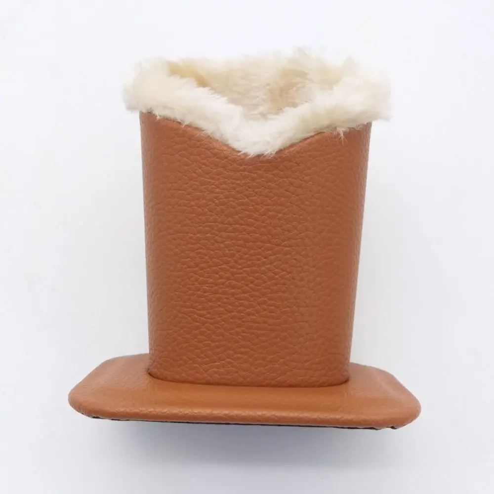 High Quality Leather Eyeglass Stand Plush Polyester Cloth Eyeglass Display Stands Glass Shelf Eyeglass