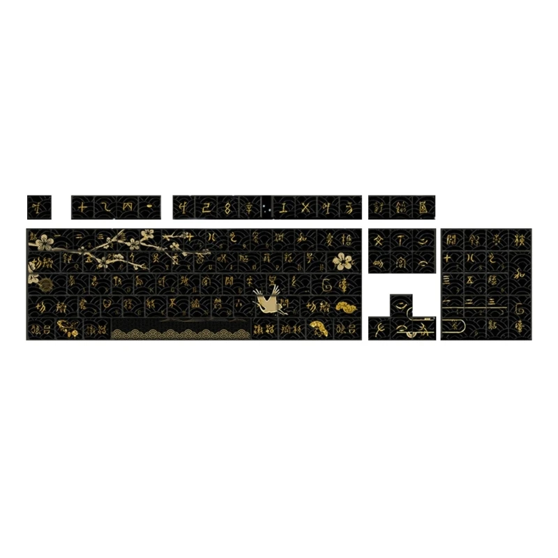 

108Keys Dawns Тема PBT Dye Сублимации.