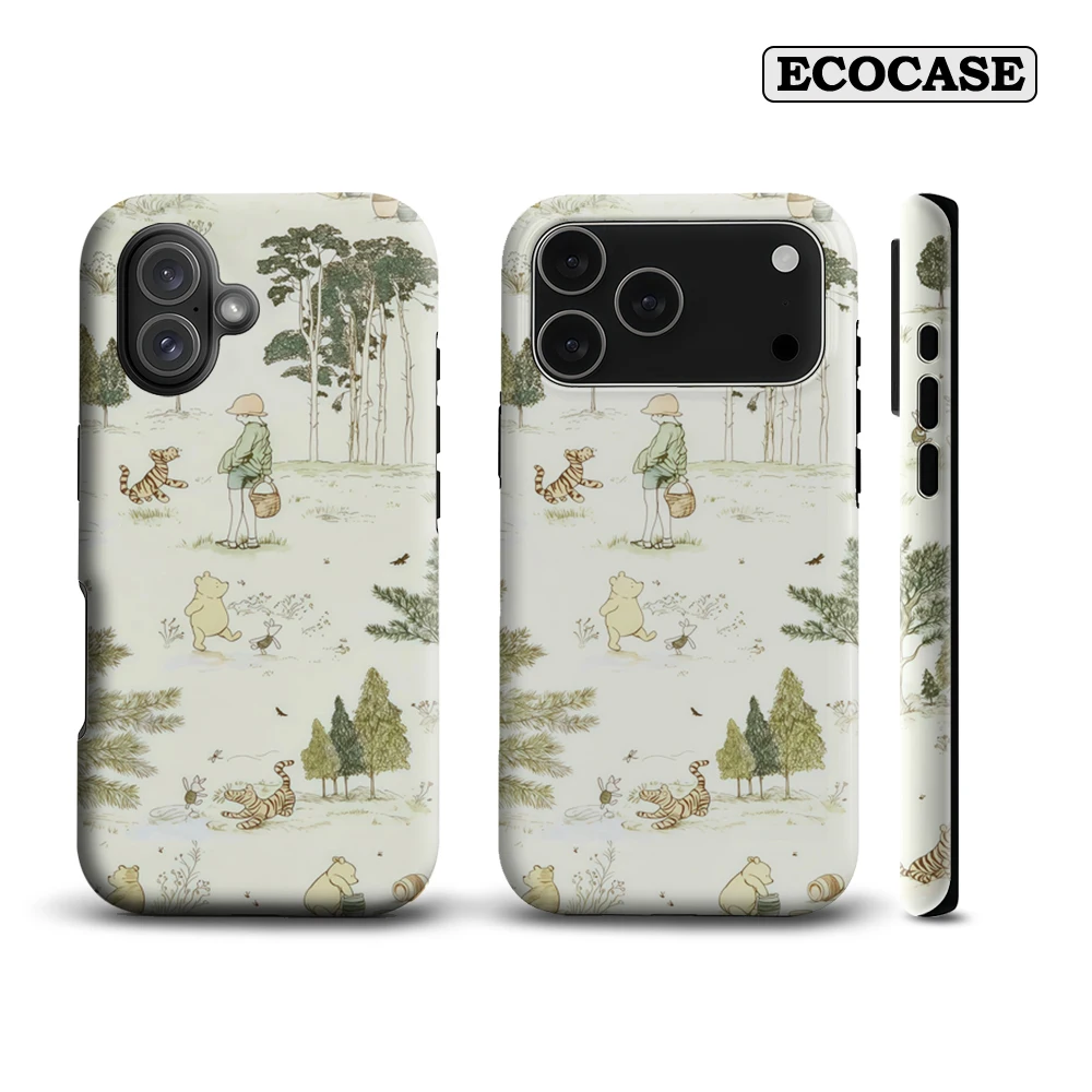 Bärenwald IPhone 17 Must-Haves Handyhülle für IPhone 17 16 15 14 13 12 11 Pro Max Plus Doppelschichtige Rückseite