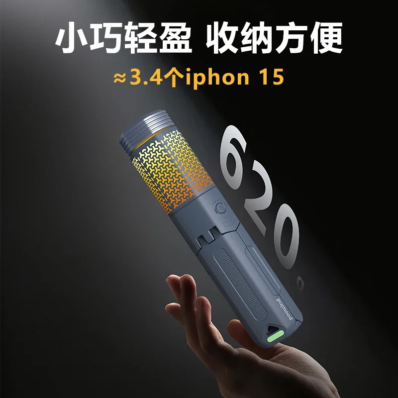 

Уличный перезаряжаемый светодиодный рабочий фонарь — супер яркий выдвижной фонарик для кемпинга с магнитным основанием и зарядкой через USB | IPX6 Wat