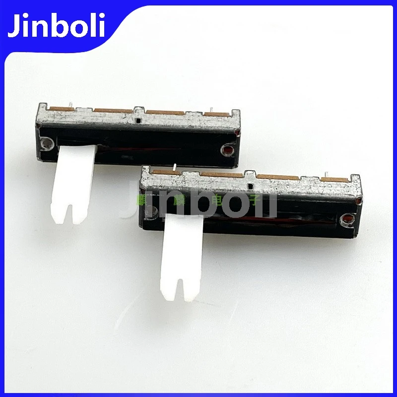 3PCS 35mm B300K Single 3-pin Straight Slide Potentiometer Mixer Tuning Dimmen Fader