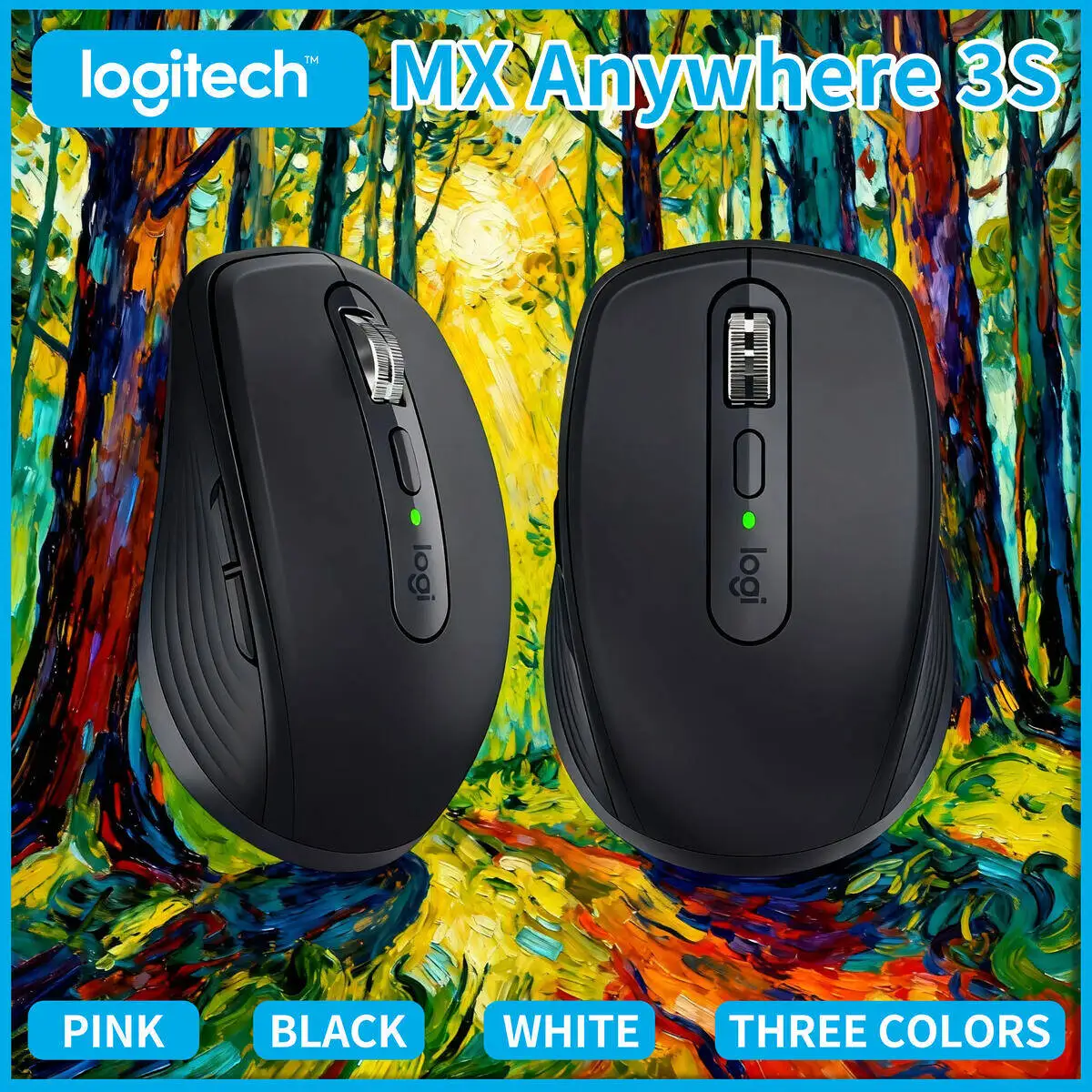 

Высокоточный MX Anywhere 3S — 8K DPI, гиперскользящий, противоскользящий, отлично подходит для работы на цветочных площадках и студийных задач на открытом воздухе