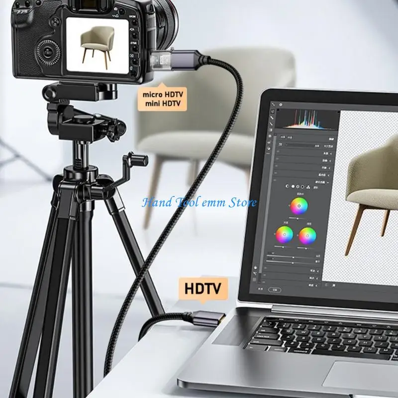 Conversores adaptadores H37F Clear 8K HDTV para saída de vídeo sem perdas em longas distâncias, qualidade de imagem nítida para home theaters
