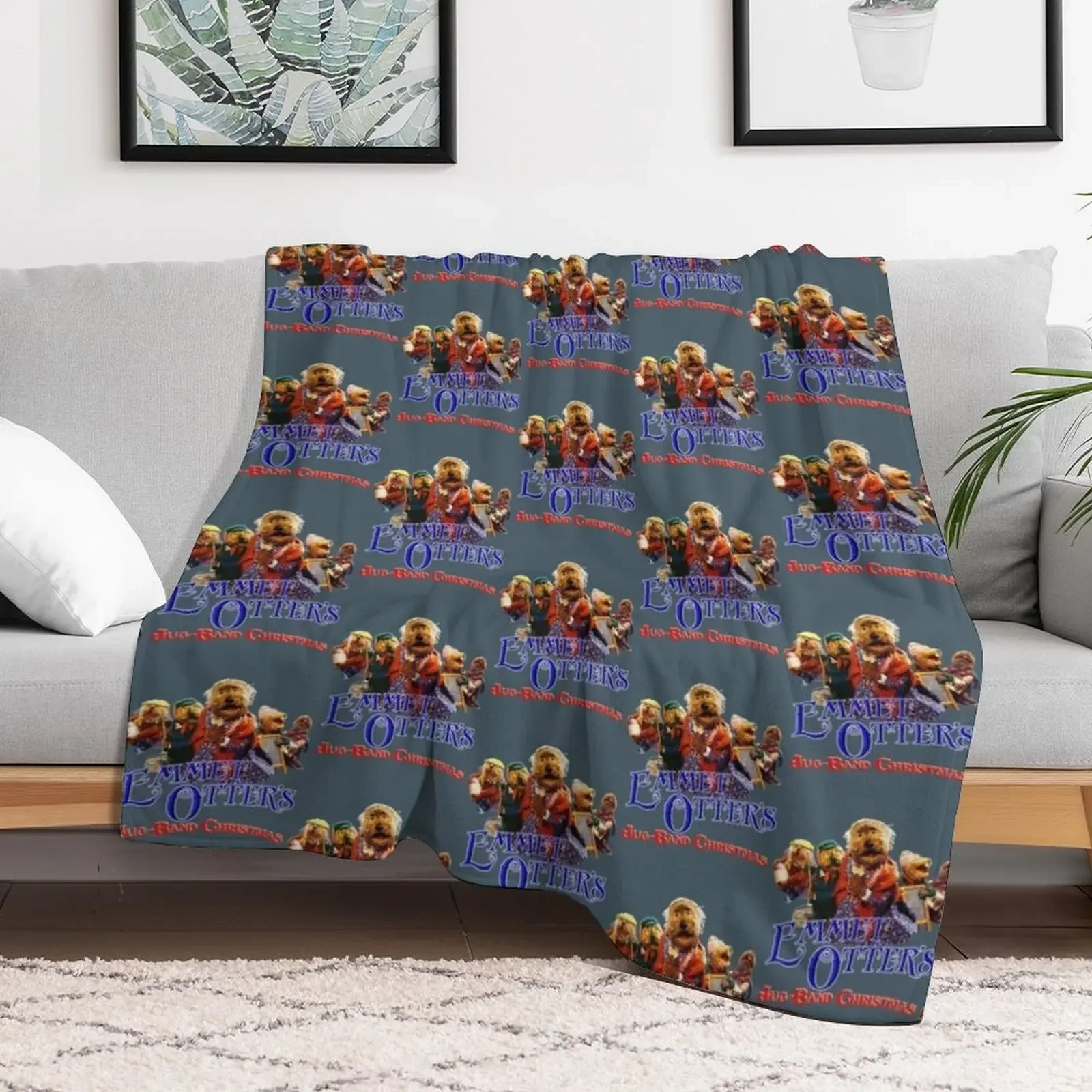 Emmet Otters Jug Band Christmas Throw Blanket Extra Large Throw Decorative Sofa Summer Beddings Blankets