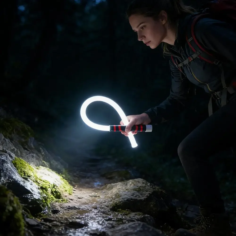 73cm Flexibler Silikon-LED-Streifen, Hochlumen-LED-Taschenlampe, Professionelles Arbeitslicht, Tragbares Werkzeug für Autoreparaturen – Detail 18