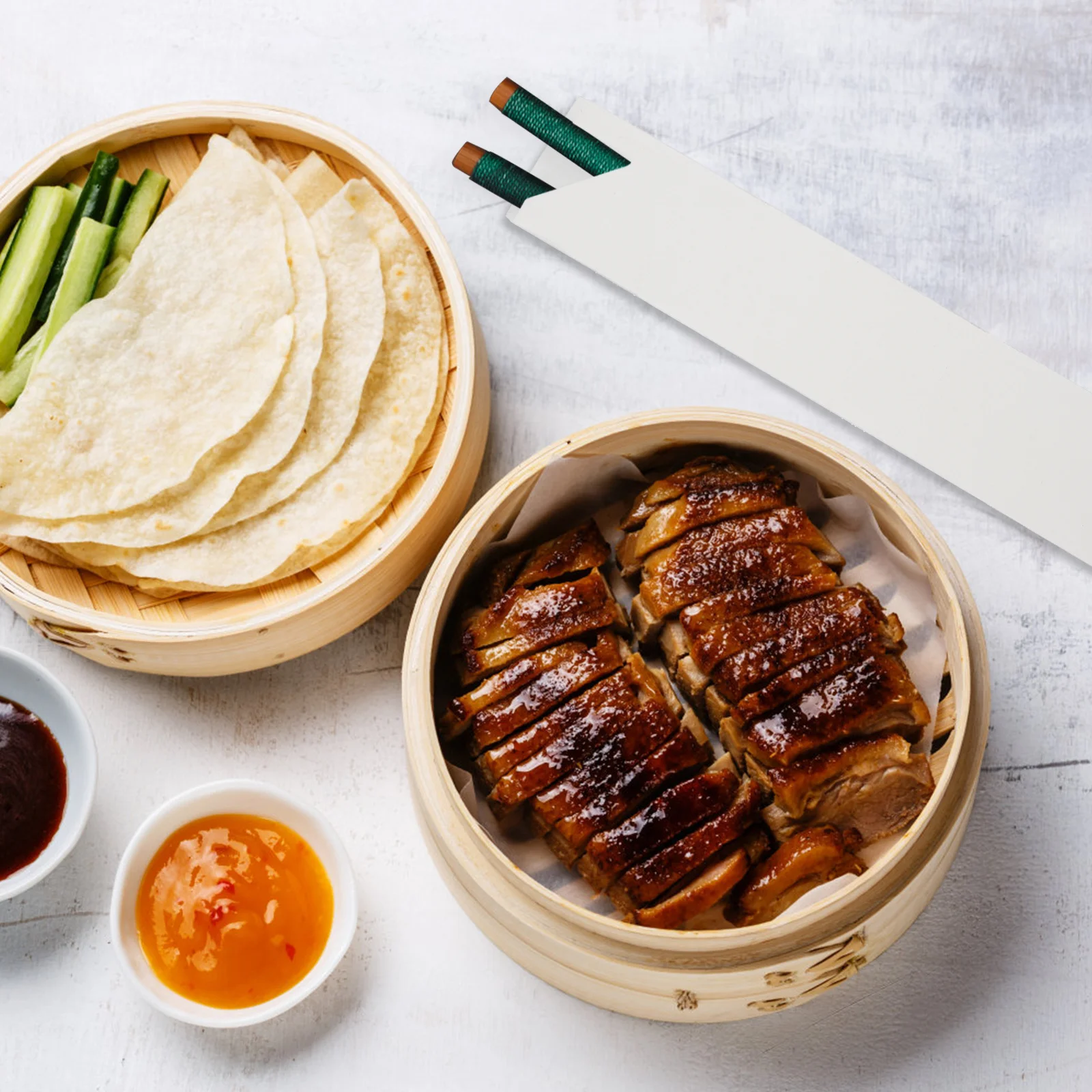 

200pcs Kraft Paper Chopsticks Bag Moisture Proof Dust Proof For Banquet Picnic Takeout Tableware Sleeve Disposable Cutlery