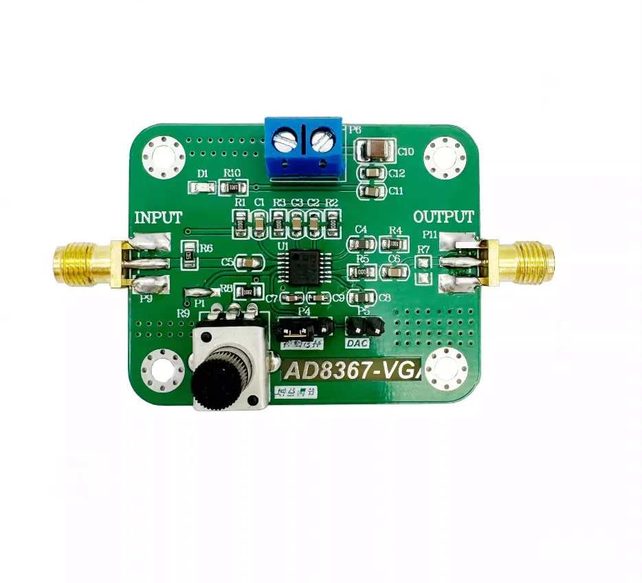 AD8367 Module Authentic Guarantee 500MHz 45dB Linear Variable Gain Amplifier function demo board