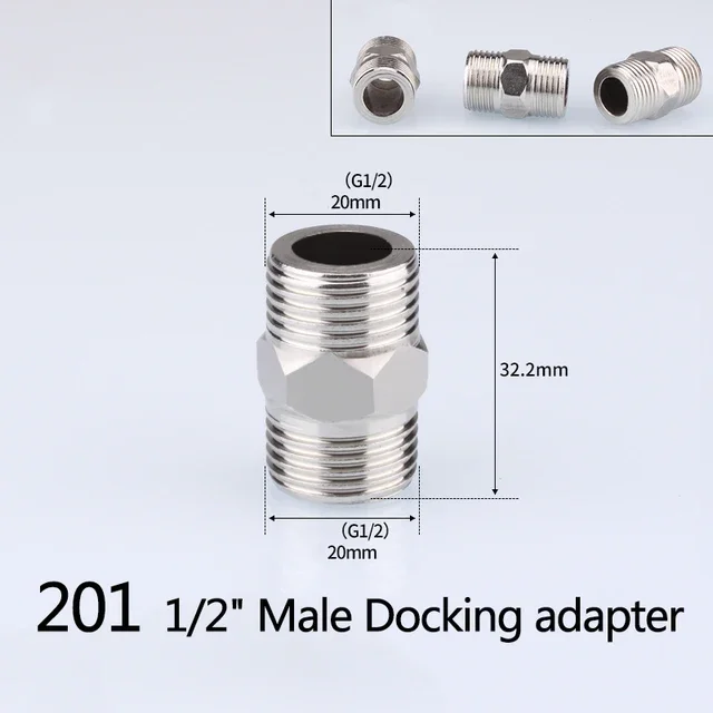 1/2 3/4 Bsp Vrouwelijke Mannelijke Draad T-Type Reductie Roestvrijstalen Elleboog Stuifverbinding Adapter Adapter Koppeling Loodgieterswerk Fittingen