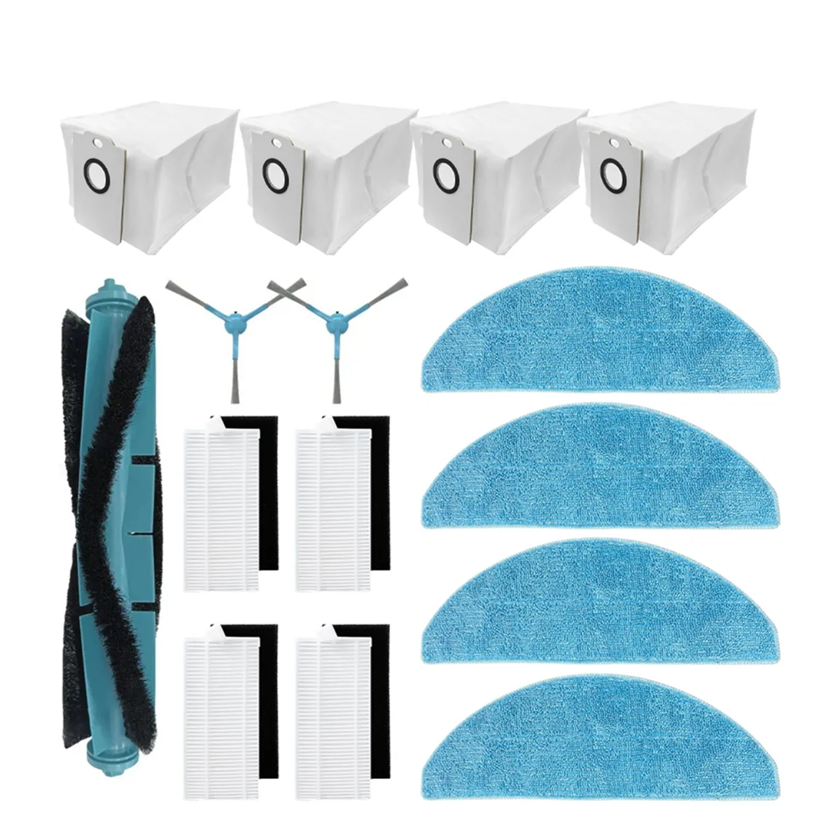 Nuevo para Cecotec Conga 7490 / 8290 Immortal Ultra Power Genesis x-treme piezas filtro fregona bolsa de polvo