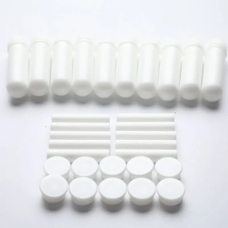 10Pcs Inhaler Stick Essential Oil Aromatherapy White Nasal Inhaler Tubes Empty view 3