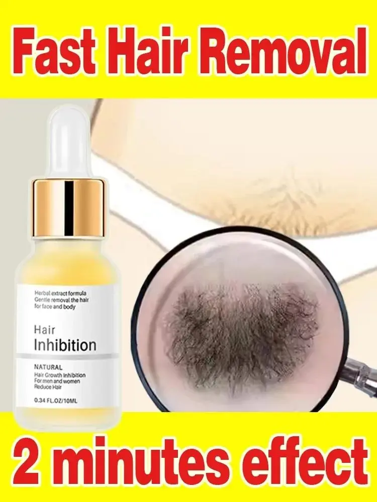 Crema eliminadora de vello indolora, crecimiento del cabello, eliminación permanente de piernas, Barba, Bikini, axila íntima, belleza depilatoria,