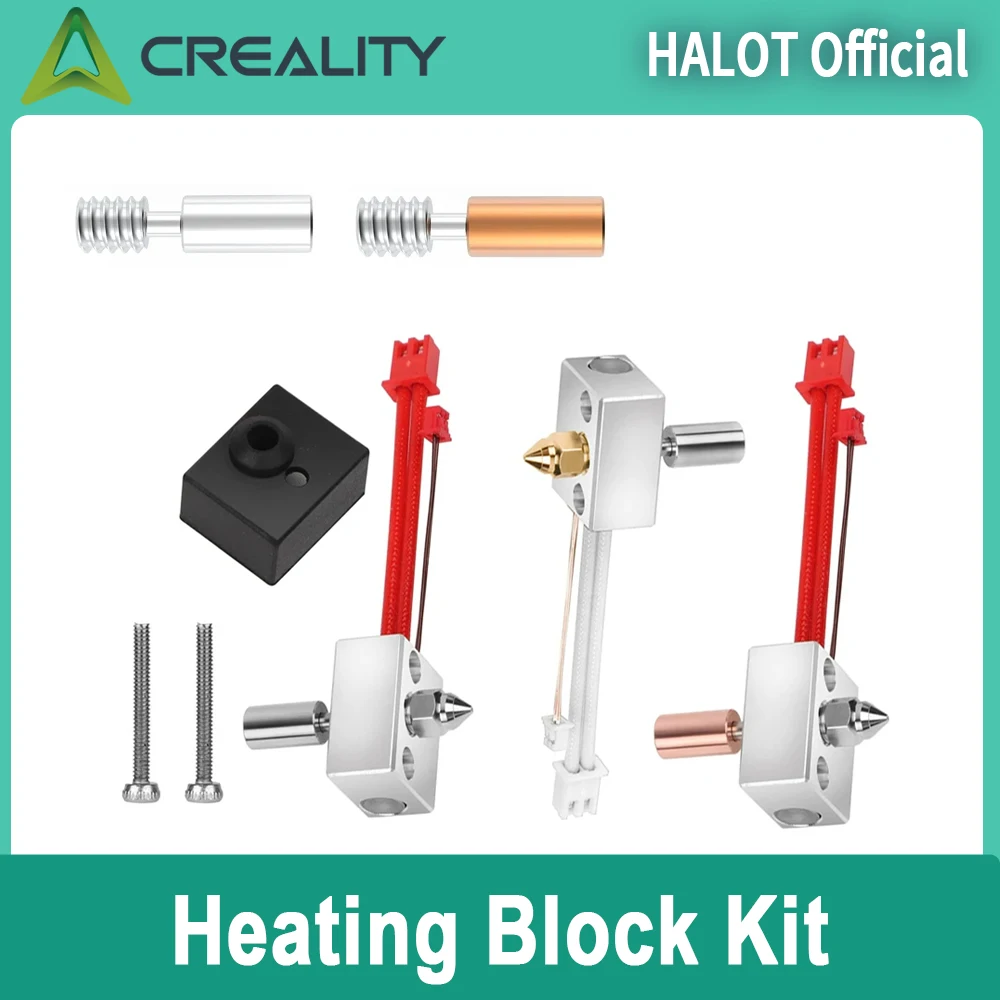 Creality High Temperature Pro (300℃) Heating Block Kit For Sprite Extruder Pro Kit For Ender-3 S1/ S1 Pro /CR-10 Smart Pro