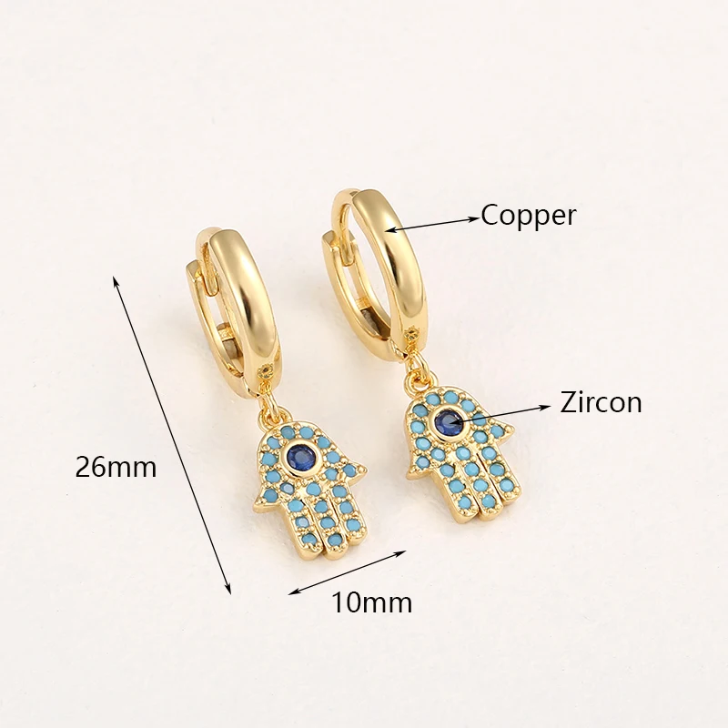 2026 New Design Fashion Jewelry Exquisite Copper Set  Color Zircon Star Pineapple Pendant Earrings Women's Party Festival Gifts