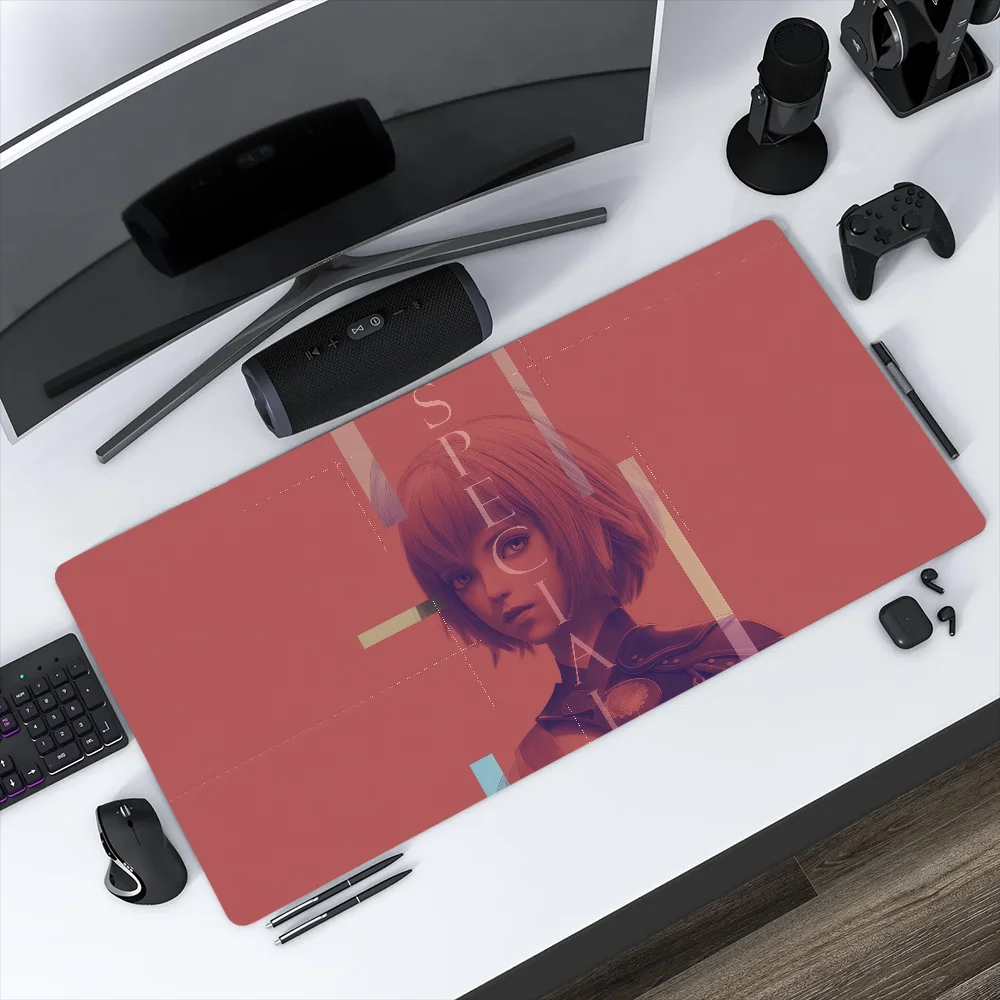 C-Cage Cartoon Mouse Pad Gaming Office Desk Pads Animation Large For Ling Computer Non-slip Lockedge MousePad