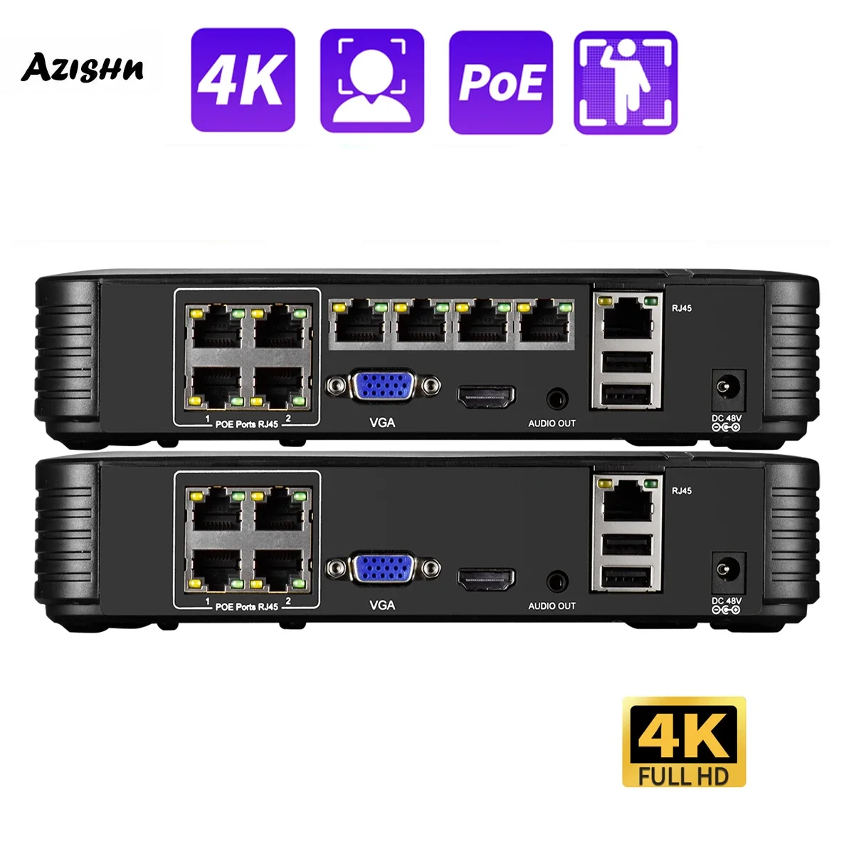 H.265 4CH 8CH 4K 8M… - image