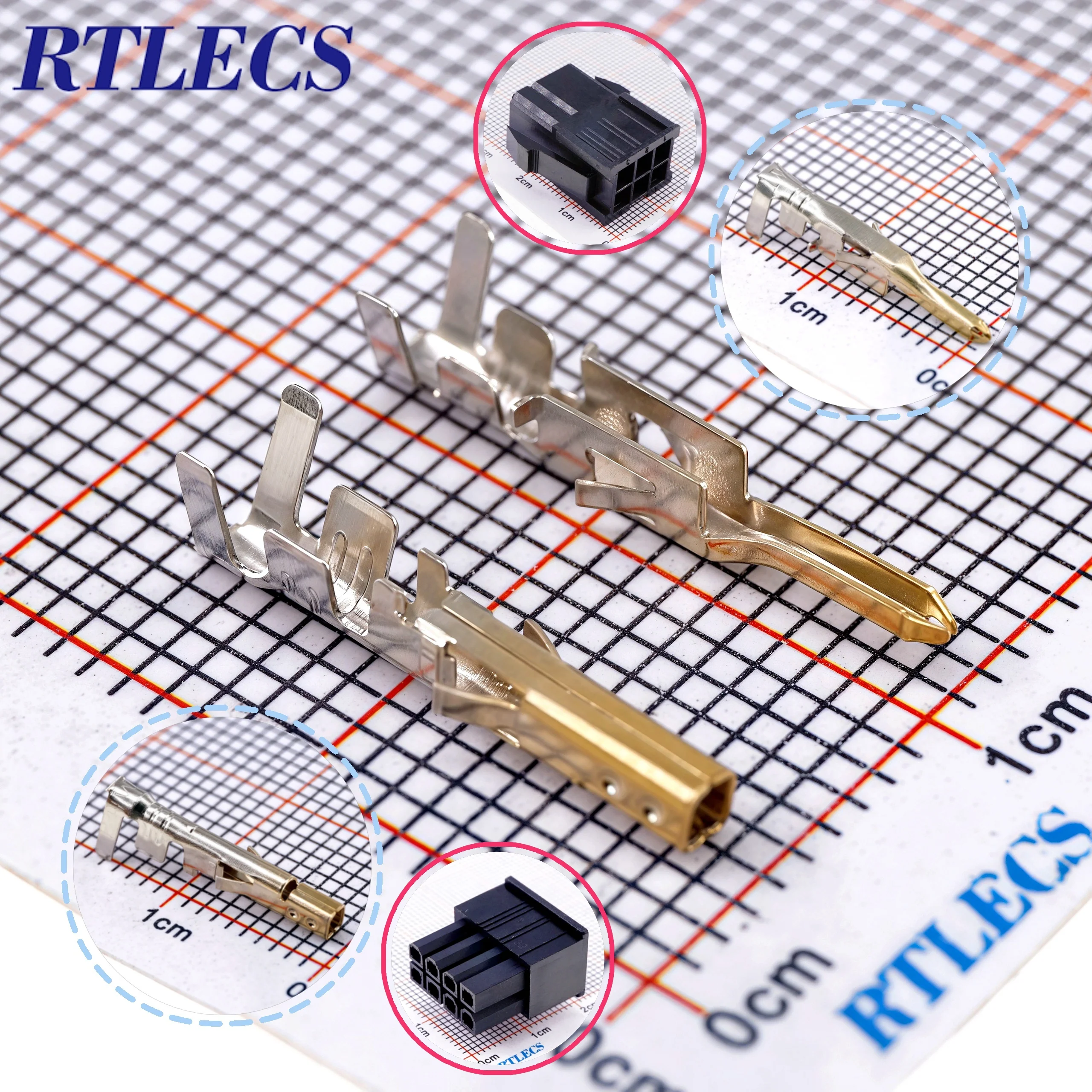 5 Stück CPU 4,2 mm 4 8 10 14 16 18 20 24 20+4 PIN Steckergehäuse PC Computer EPS ATX PSC Motherboard Mainboard Power Connector Shell – Detail 5