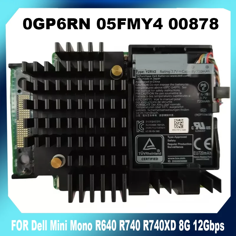 

0GP6RN 05FMY4 FOR Dell Mini Mono 8G 12Gbps RAID Controller R640 R740 R740XD